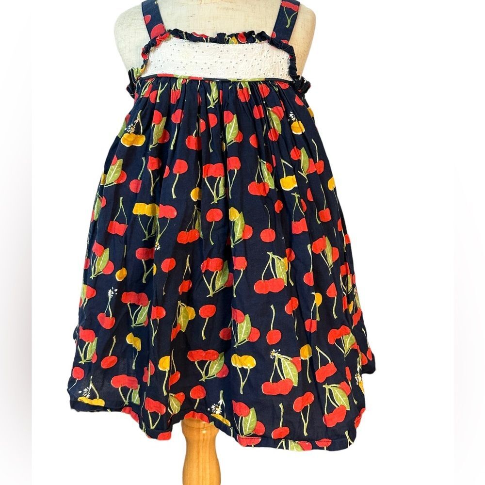 Pink chicken cherry dress 2years